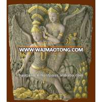 angel figurines wall decoration stone relief Angel statue