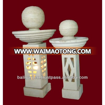 garden decoration lamp&fountain asia style01